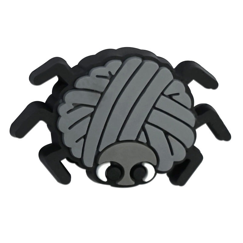 Wholesale Random 100pcs  Creative cartoon wool animal soft glue beads